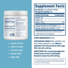 NativePath colágeno mezclado en vaso listo para consumir beneficios diarios