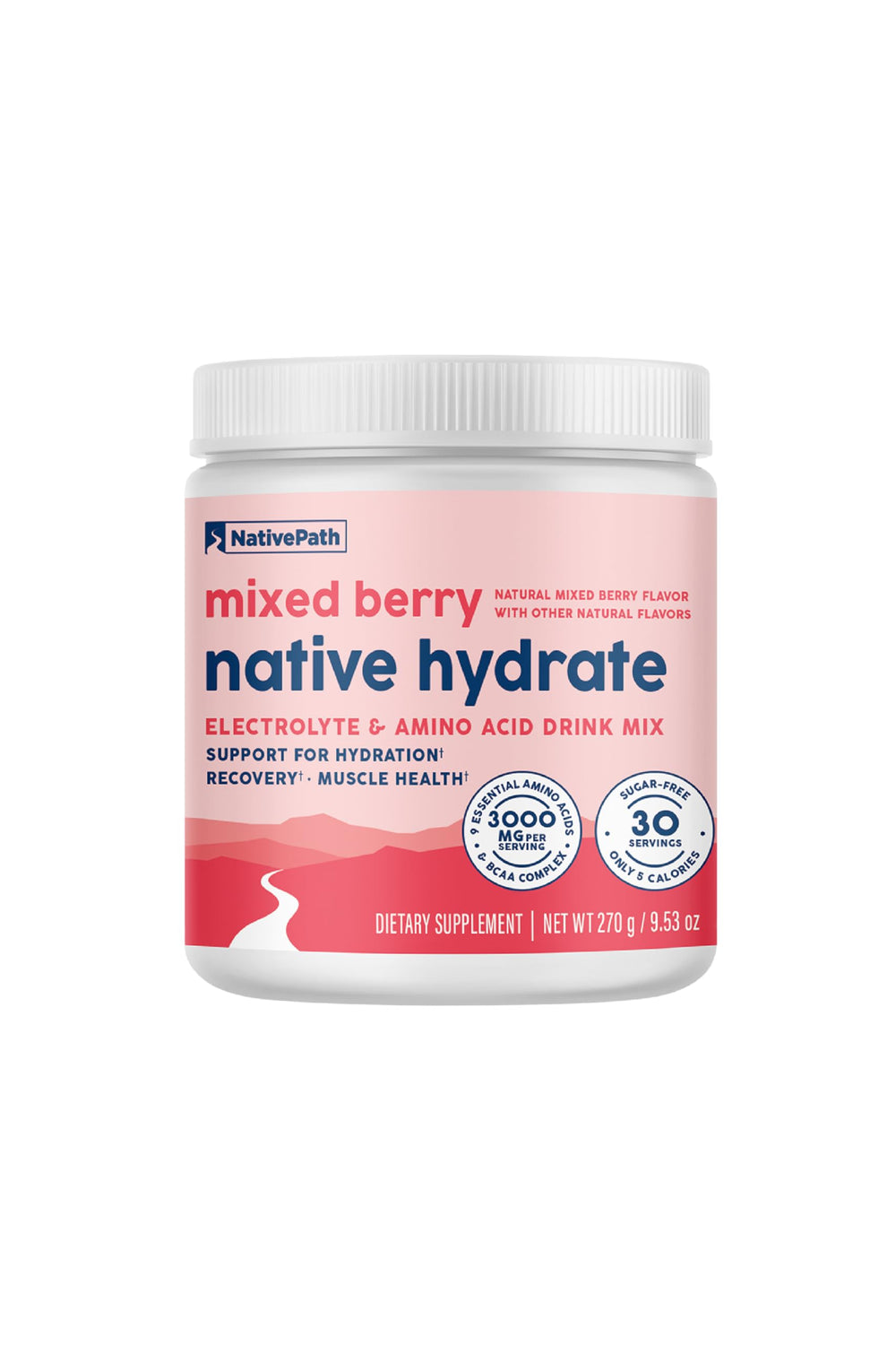 NativePath envase frontal mostrando etiqueta y beneficios visibles