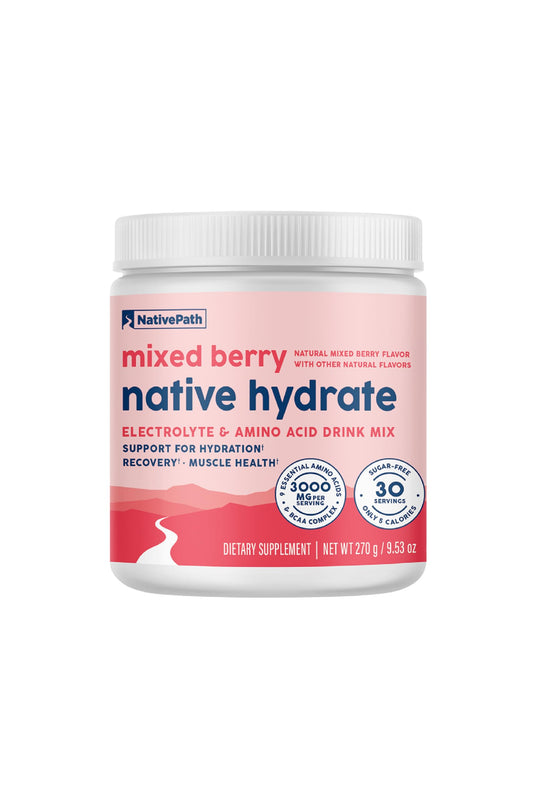 NativePath envase frontal mostrando etiqueta y beneficios visibles