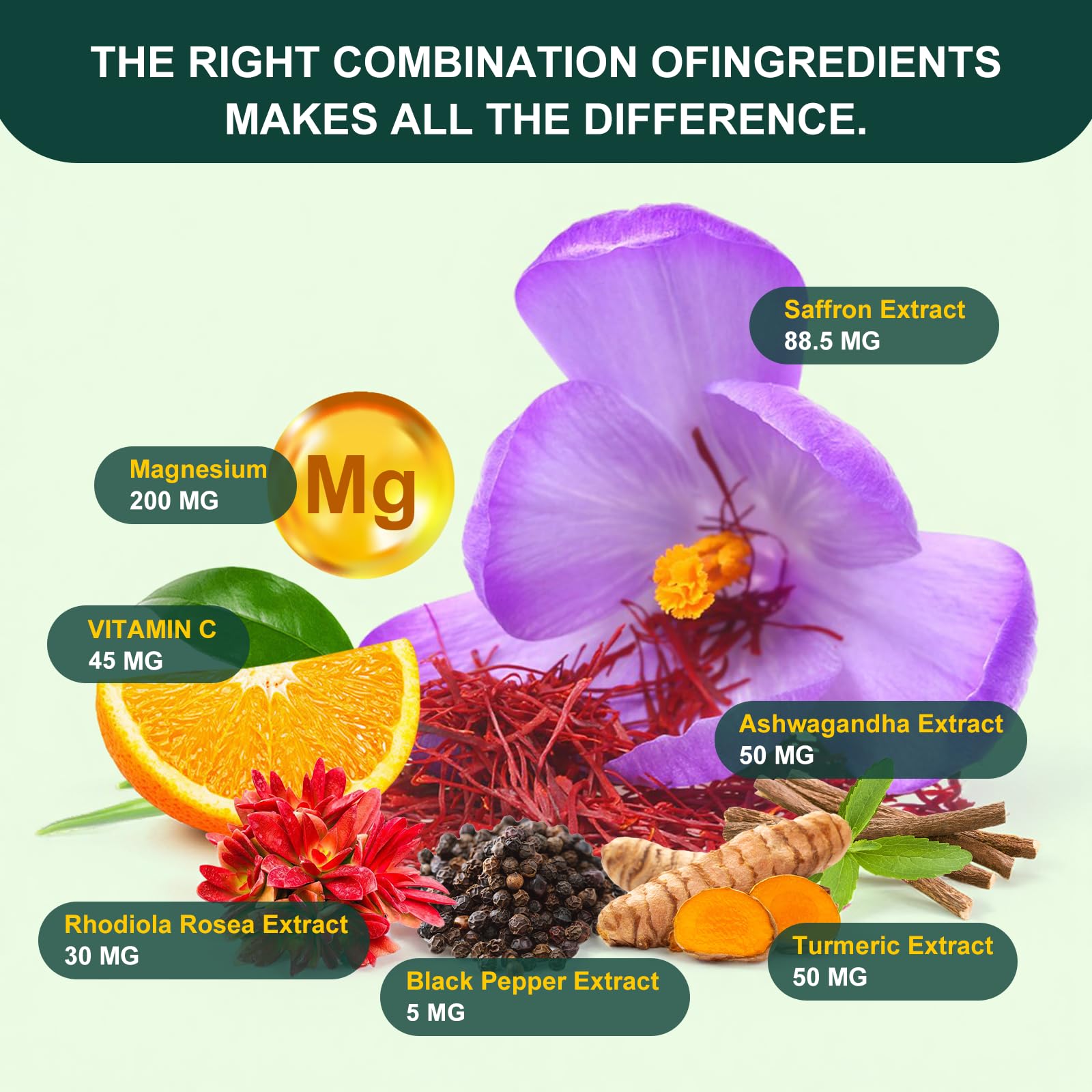 Natprime Azafran capsulas apoyo vision saludable