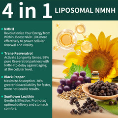 Natprime NMNH: etiqueta frontal destaca calidad y pureza confiables