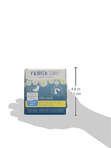 natracare ala de la toalla fija segura para mayor estabilidad durante el día