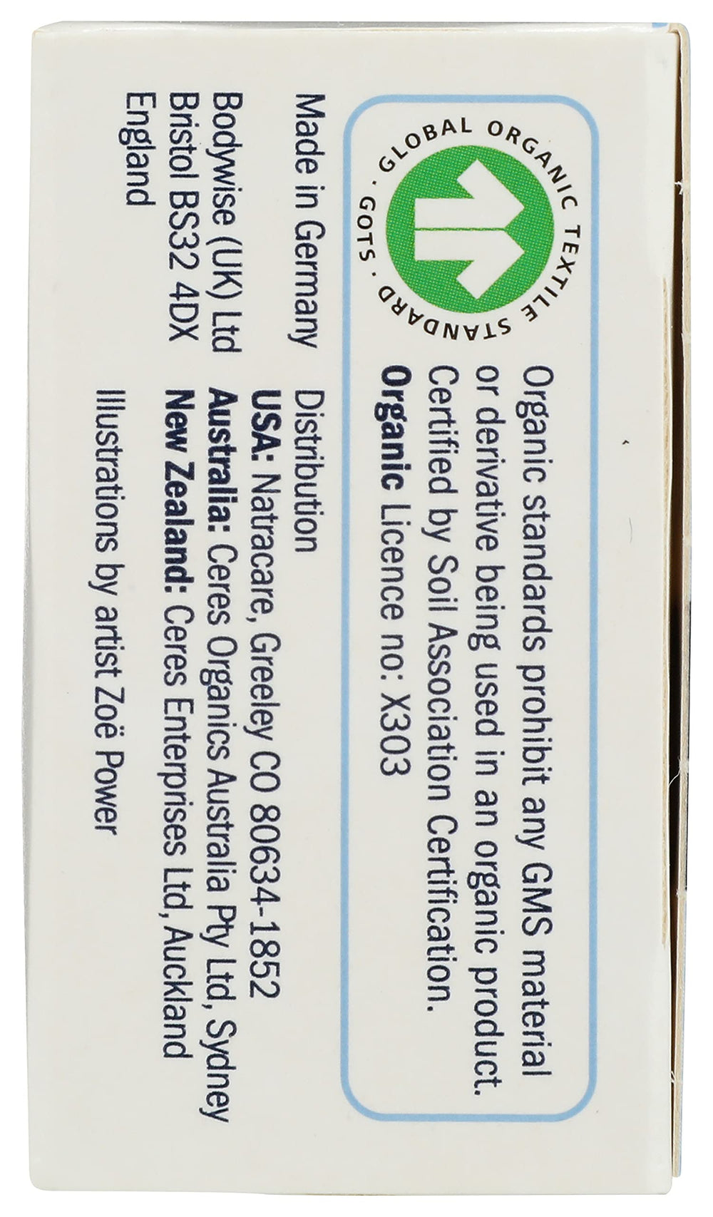 natracare comparación con tampones plásticos resaltando menor impacto