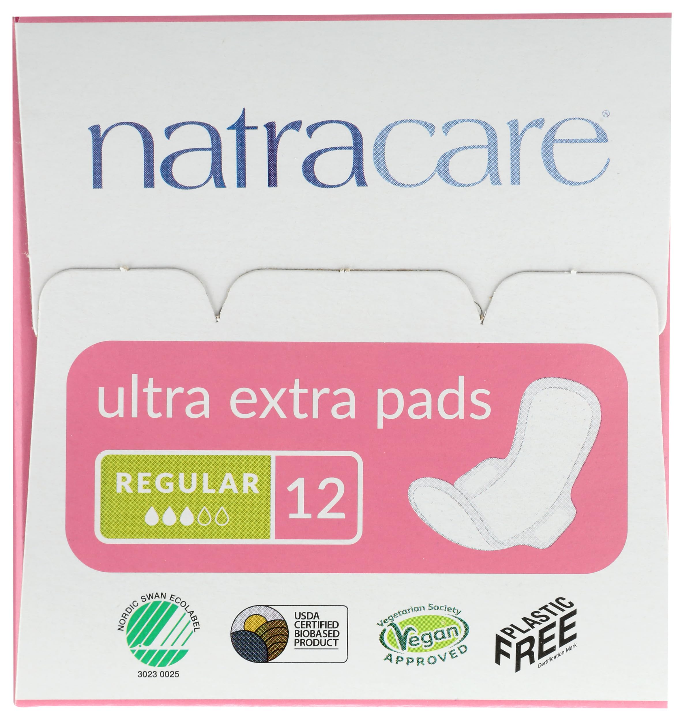 natracare envoltorio individual sin plástico para transporte higiénico fácil