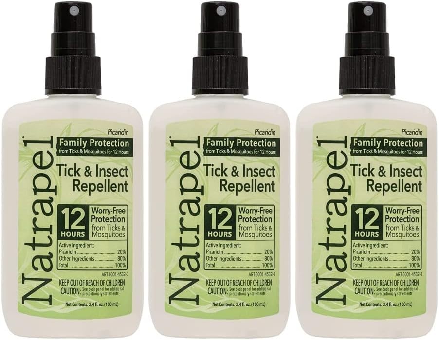 Natrapel frente del pack mostrando botellas y beneficios de protección