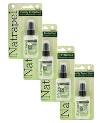 Natrapel frontal del envase 1 oz mostrando diseño y tamaño práctico