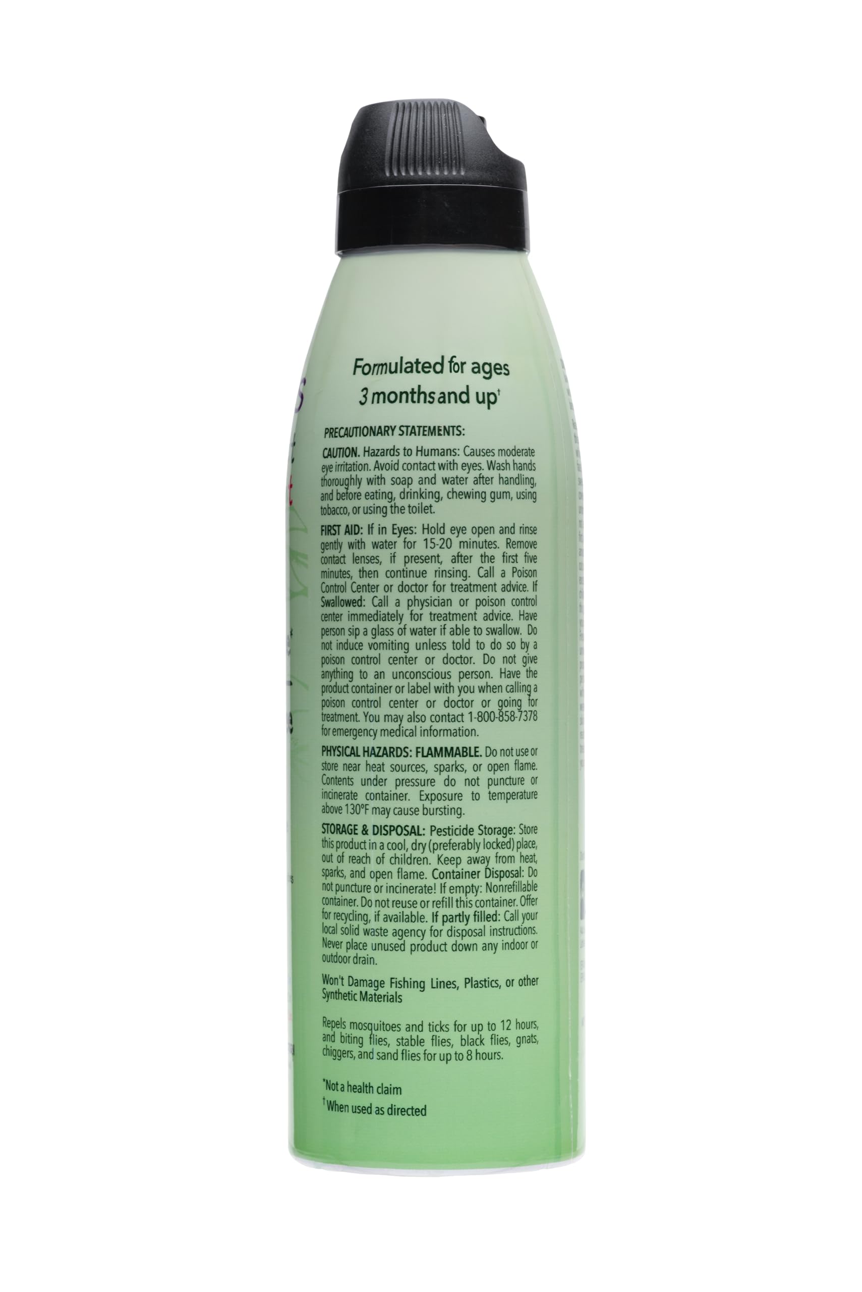 Natrapel spray aplicado a prenda sintética mostrando seguridad en telas