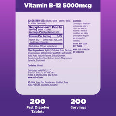 Natrol tableta disolviéndose en la lengua sin necesidad de agua