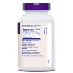 Natrol escena lifestyle con persona relajada tras actividad física