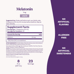 Natrol etiqueta con información nutricional y lista de ingredientes clara