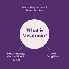 Natrol etiqueta de ingredientes con información de 1 mg de melatonina por gomita