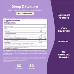 Natrol imagen de cerezas y hierbas ilustrando ingredientes naturales