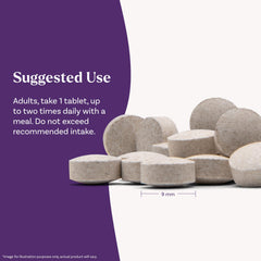 Natrol ilustración de ingrediente activo resaltando 5-HTP 200 mg