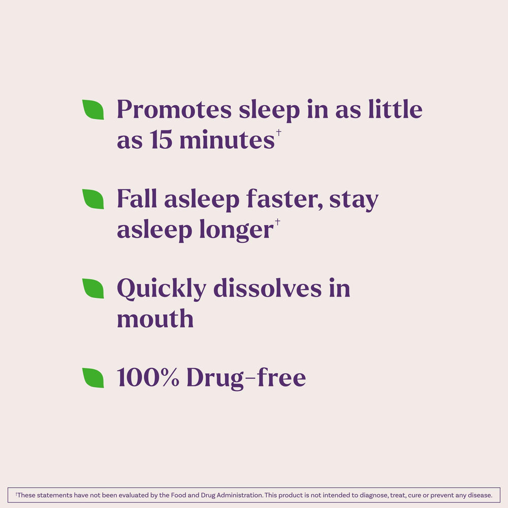 Natrol primer plano de tableta mostrando textura y fácil disolución
