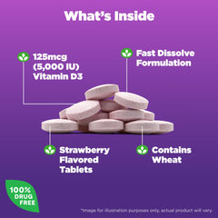 Natrol primer plano de textura de tabletas con beneficio de rápida disolución