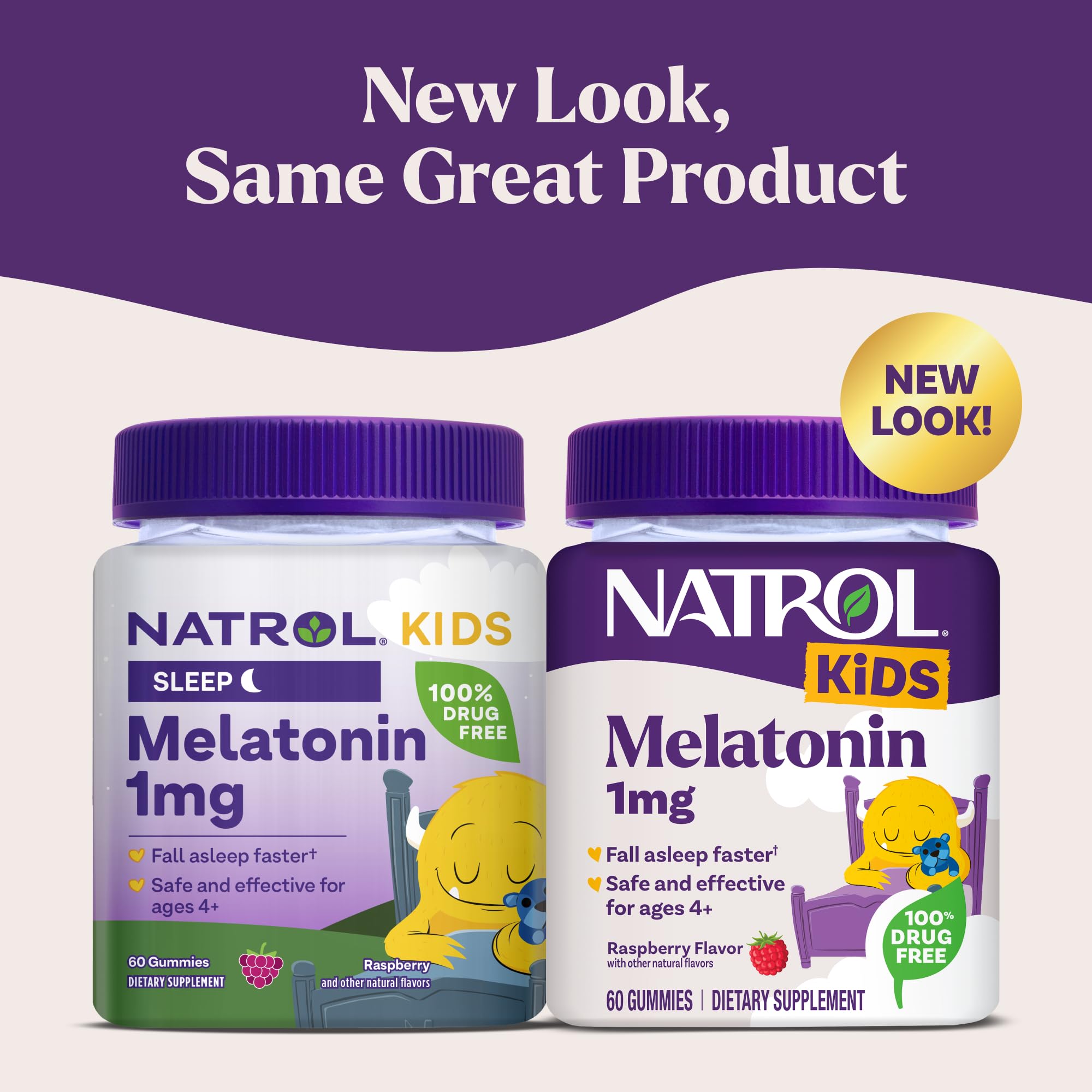 Natrol textura de gomitas de pectina mostrando acabado menos pegajoso y fácil masticación