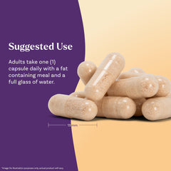 Natrol etiqueta nutricional legible mostrando ingredientes clave