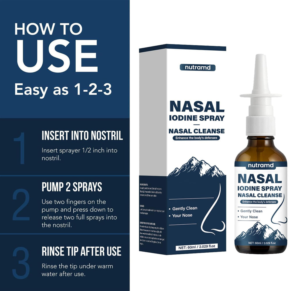 Natura Derm Nutramd spray en uso familiar, protección nasal cotidiana