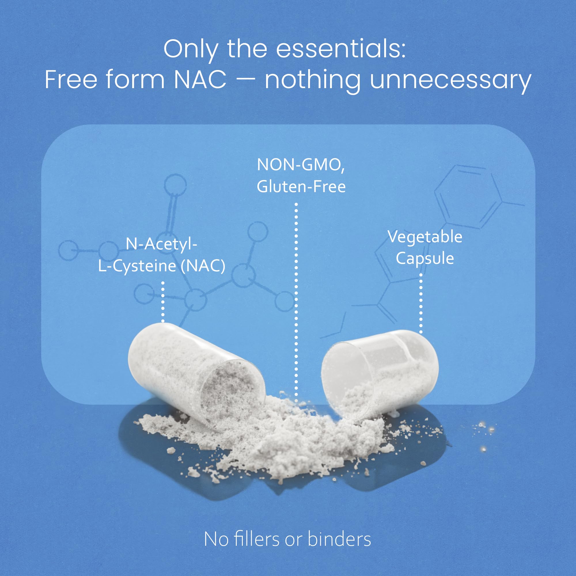 NaturaLife Labs envase abierto con cápsulas listas para uso