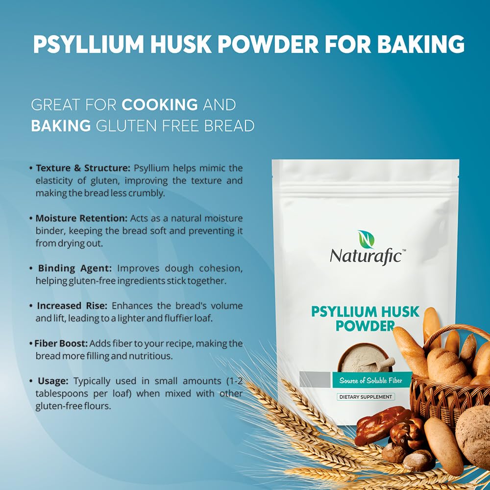 Naturafic cucharada de psyllium mostrando porción fácil