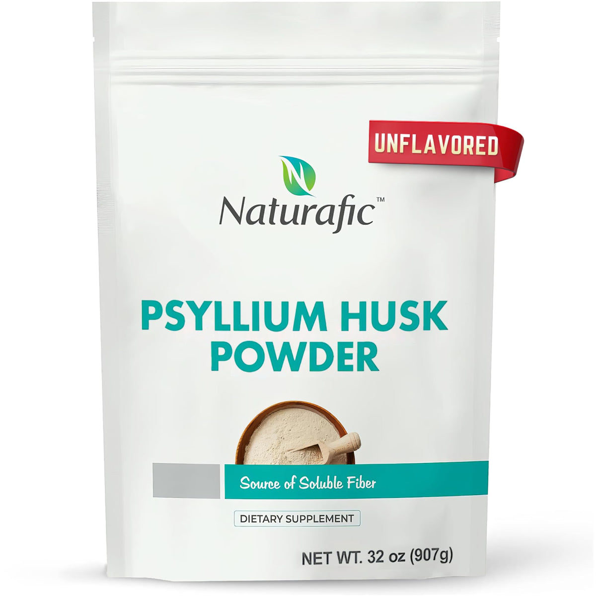Naturafic envase frontal de psyllium para regularidad