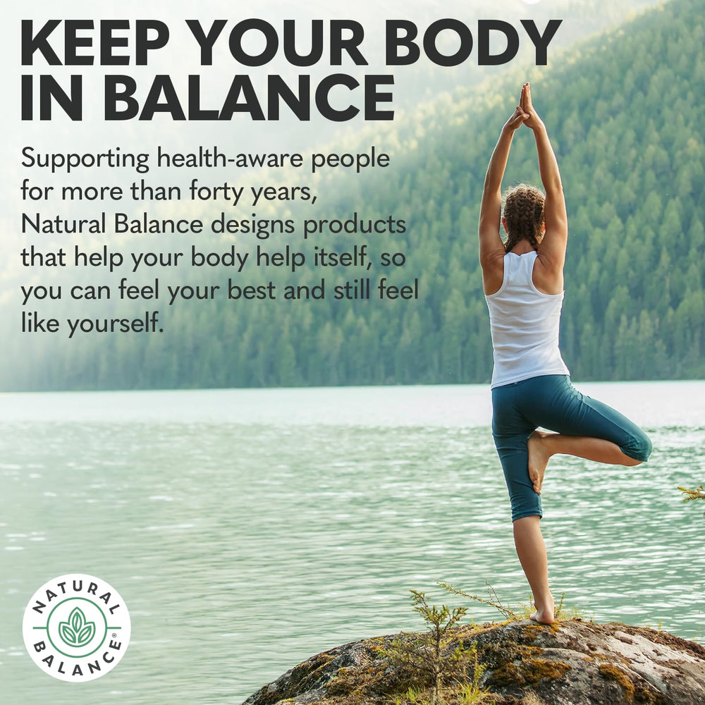 Natural Balance etiqueta nutricional Happy Camper con información clara