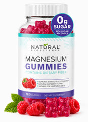 Natural BioScience gomitas frente mostrando envase y beneficio relajación