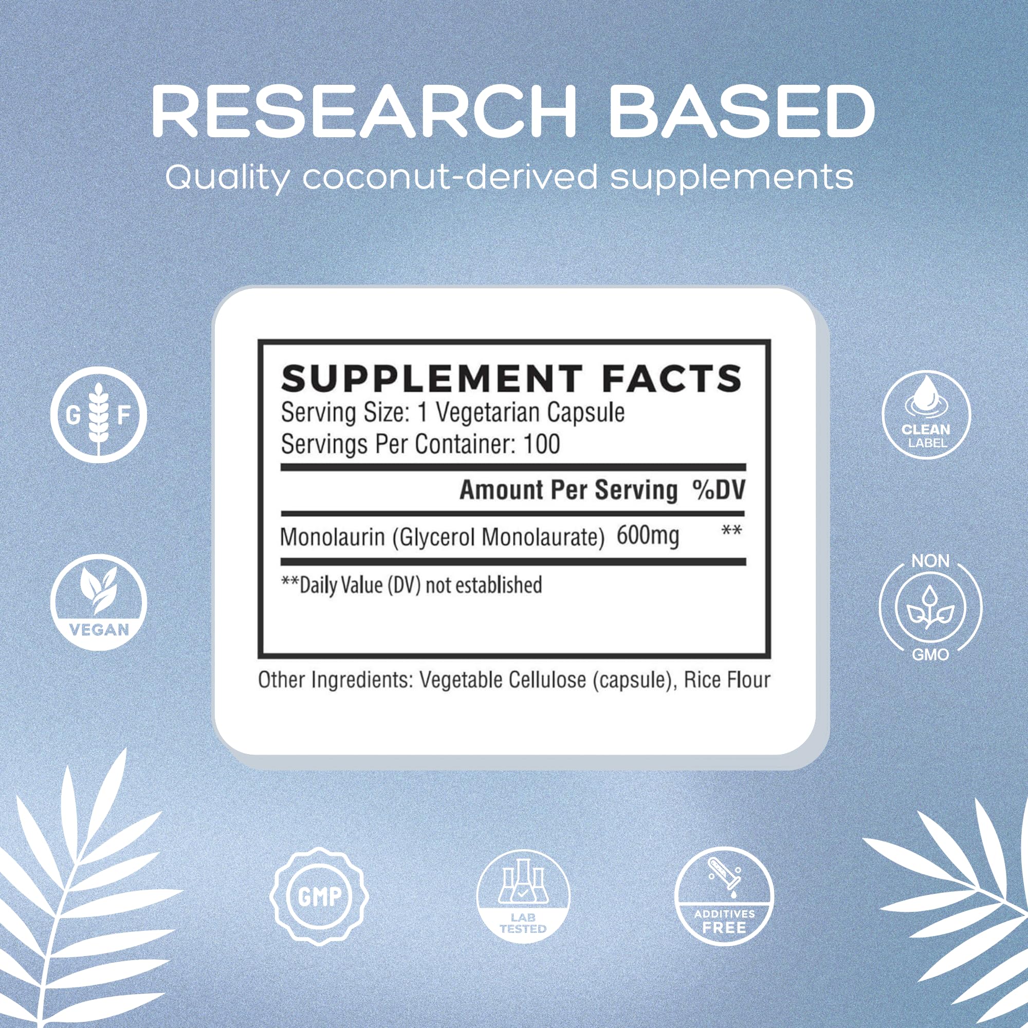 Natural Cure Labs cápsulas sobre mesa enfatizando su origen vegano