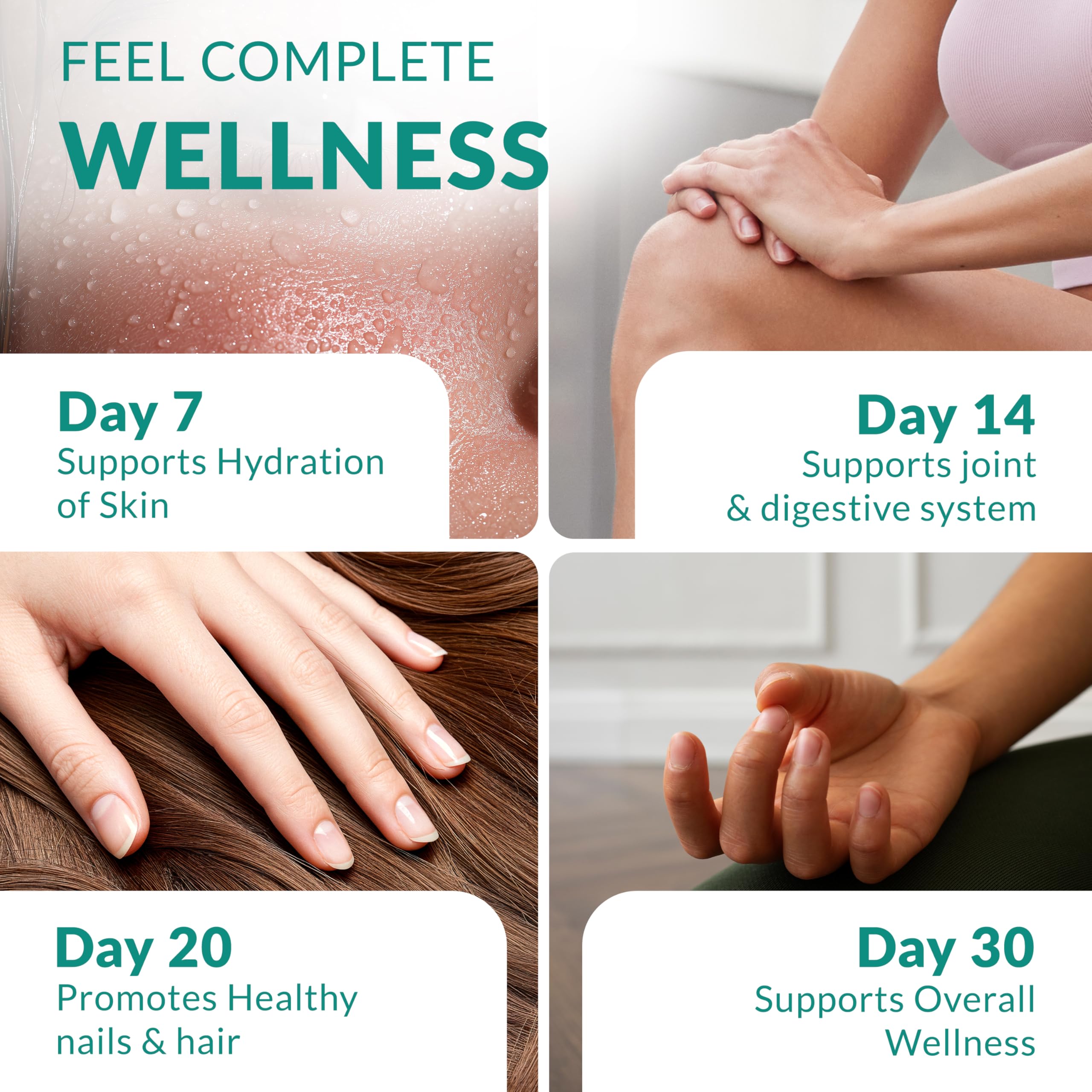 Natural Elements Multicolageno 180, dosis diaria lista para uso.