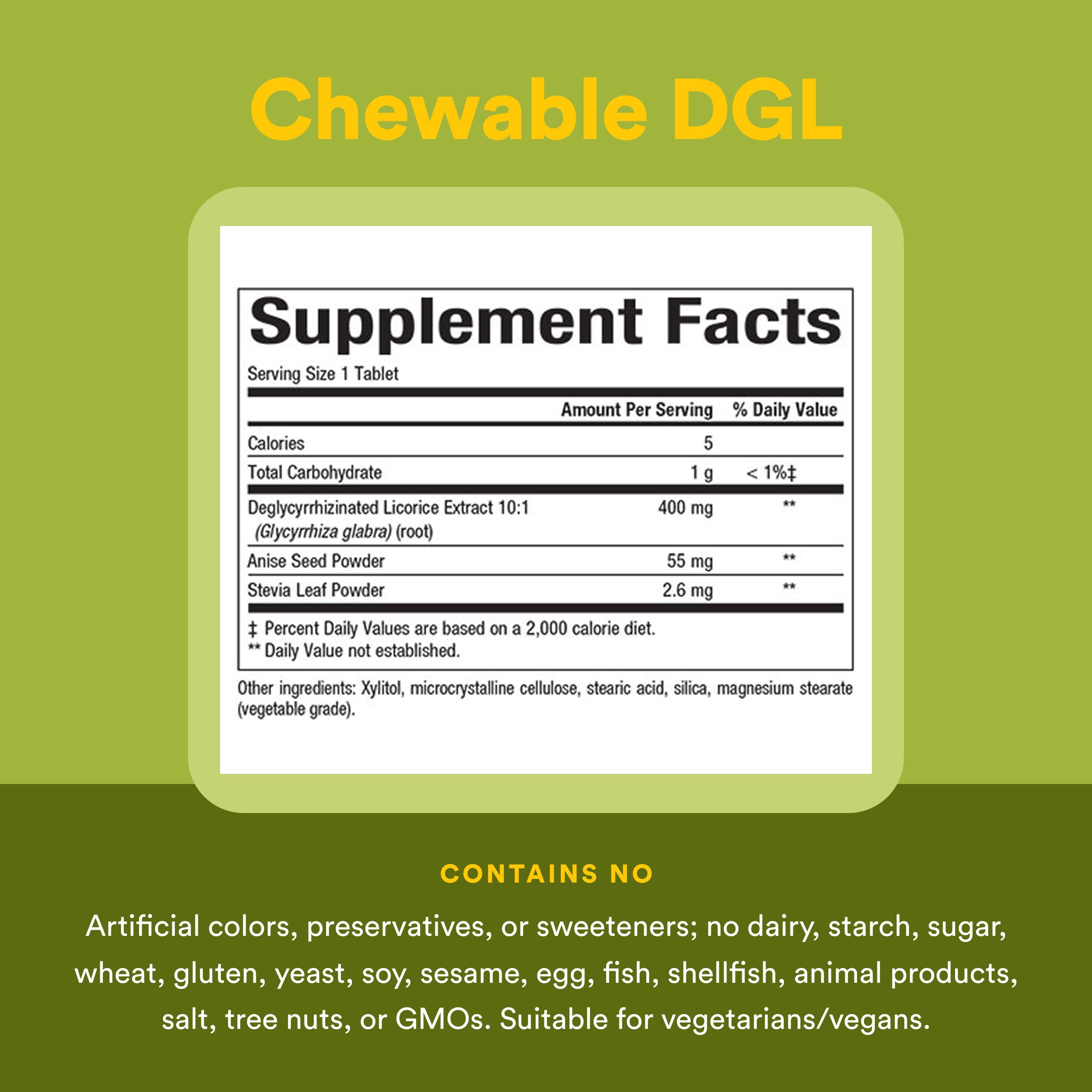 Natural Factors etiqueta con ingredientes y sellos de calidad, beneficio transparencia