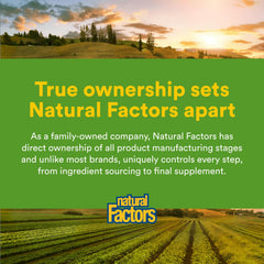 Natural Factors producto en mesa de desayuno, ideal para rutina diaria de bienestar