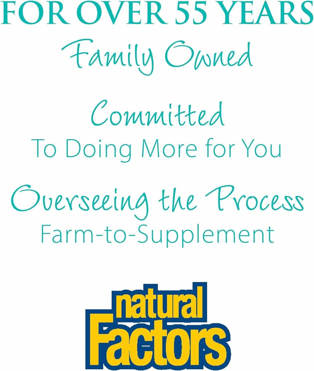 Natural Factors producto en entorno de bienestar para estilo de vida