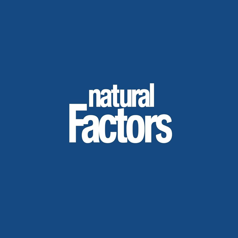 Natural Factors sello de certificaciones y prueba de pureza