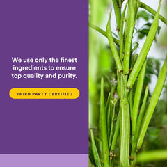 Natural Factors etiqueta con información nutricional y certificaciones claras