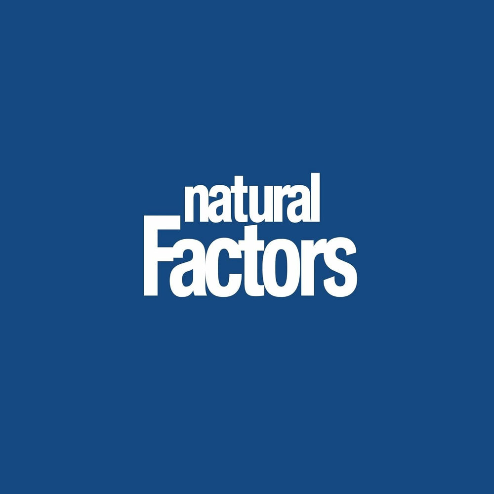 Natural Factors producto en contexto de estilo de vida saludable