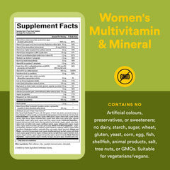 Natural Factors etiqueta con información nutricional clara y completa