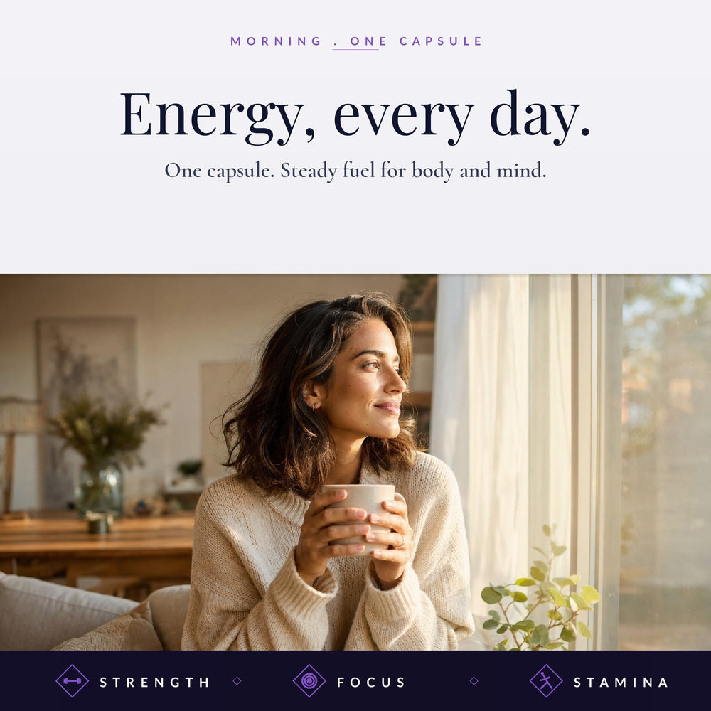 Natural Flow etiqueta nutricional en detalle destacando dosis y cofactors