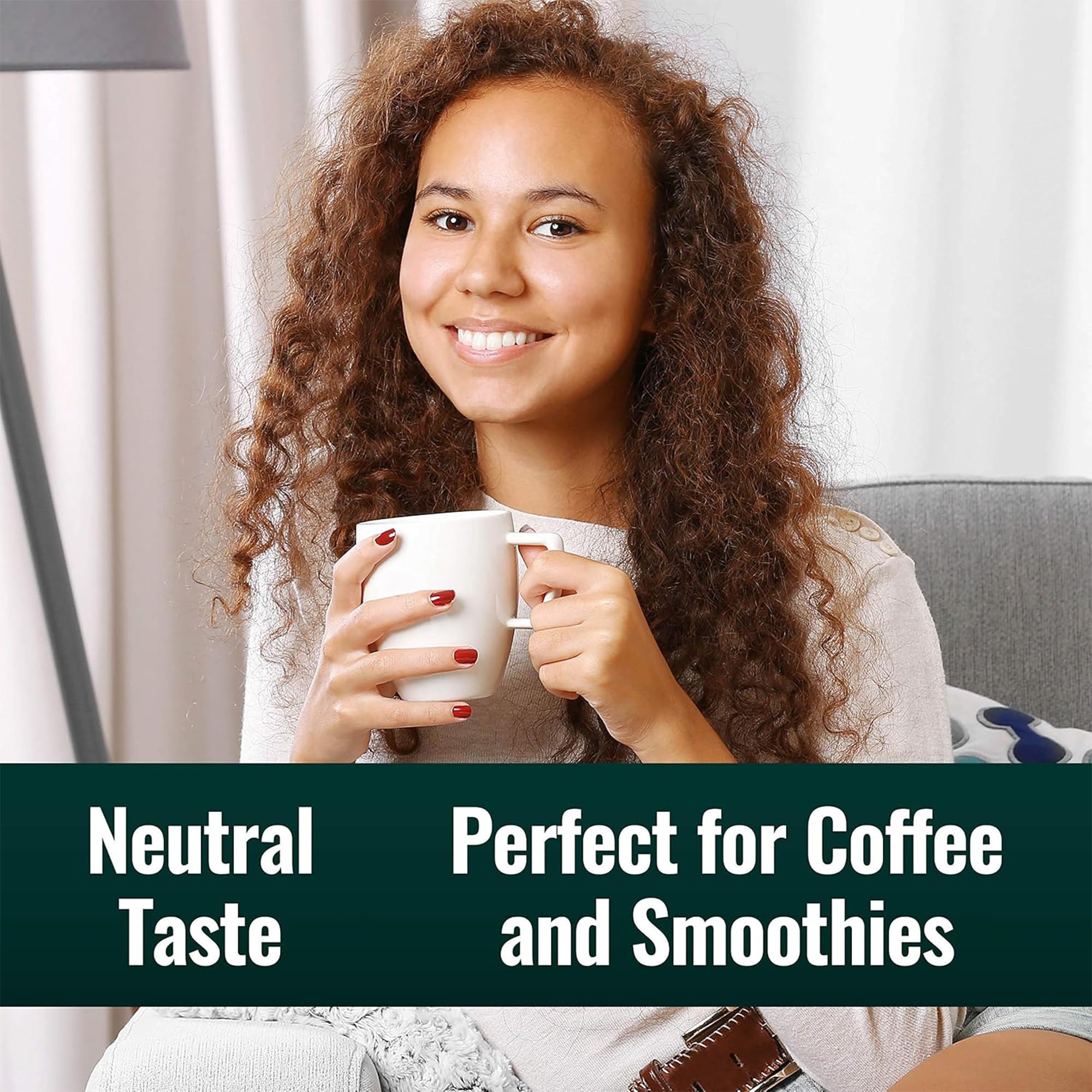 Natural Force en cocina mezclándose en batido para nutrición cetogénica