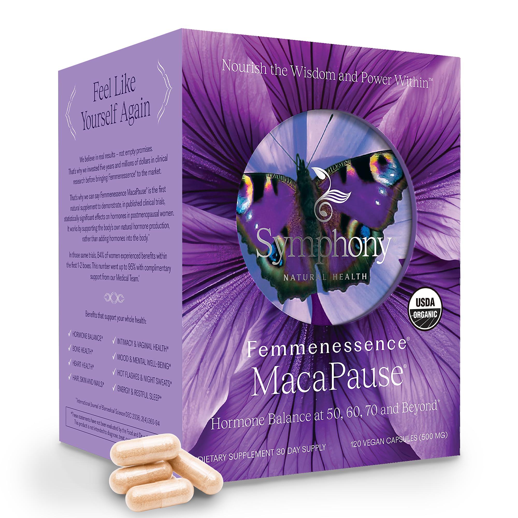 Natural Health International frente del envase mostrando suplemento y beneficios