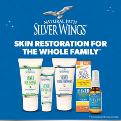 Natural Path Silver Wings detalle de aloe orgánico como ingrediente natural que aporta suavidad