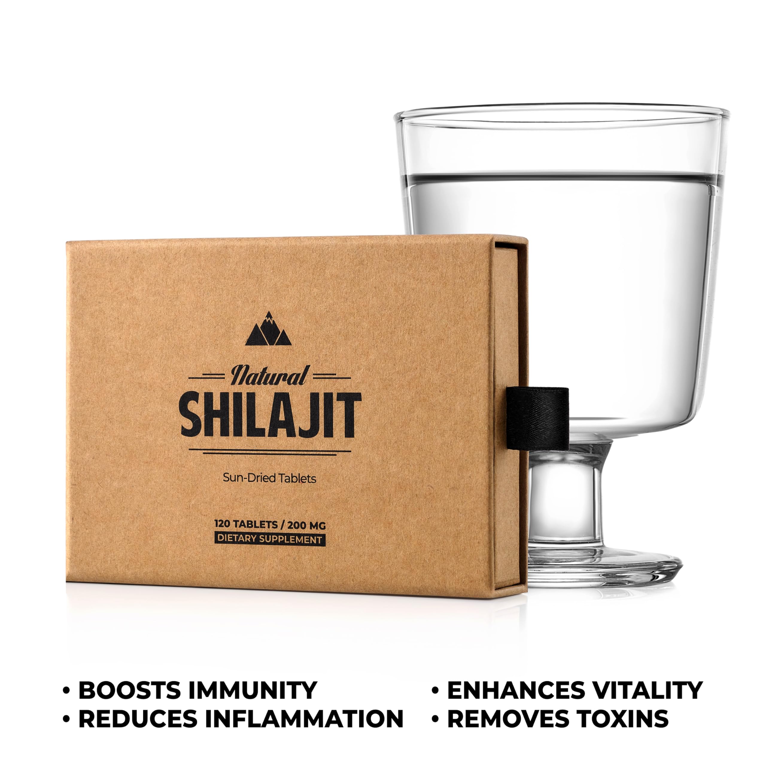NATURAL SHILAJIT paisaje de Altai que indica origen alto y pureza