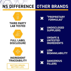 NATURAL STACKS etiqueta con información de trazabilidad y pruebas externas