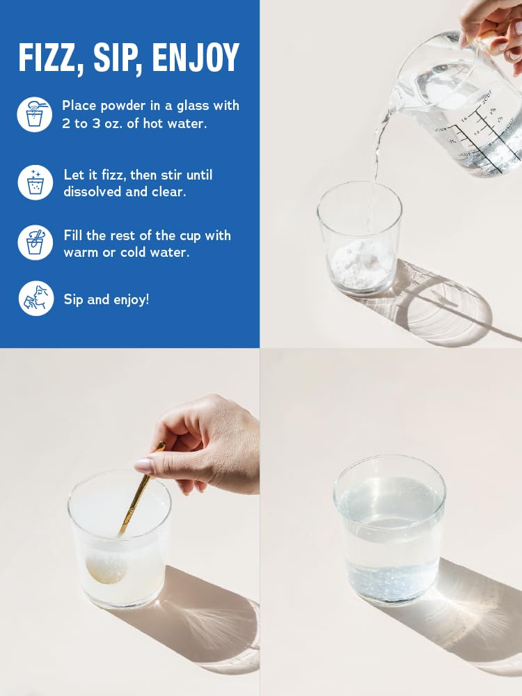 Natural Vitality CALM efervescencia en vaso, mezcla activa para rápida absorción