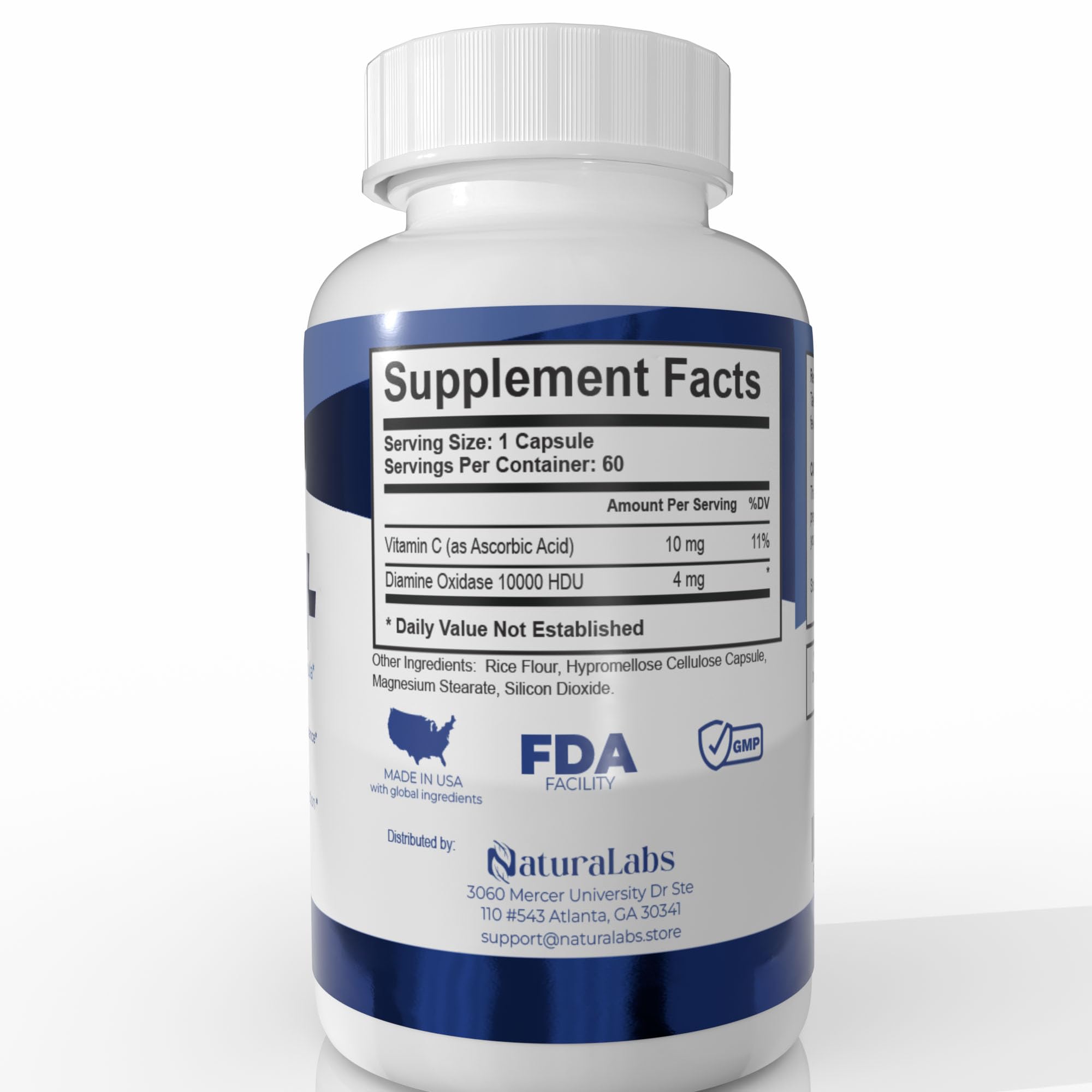 NATURALABS suplemento integrado en una rutina diaria saludable como apoyo nutricional