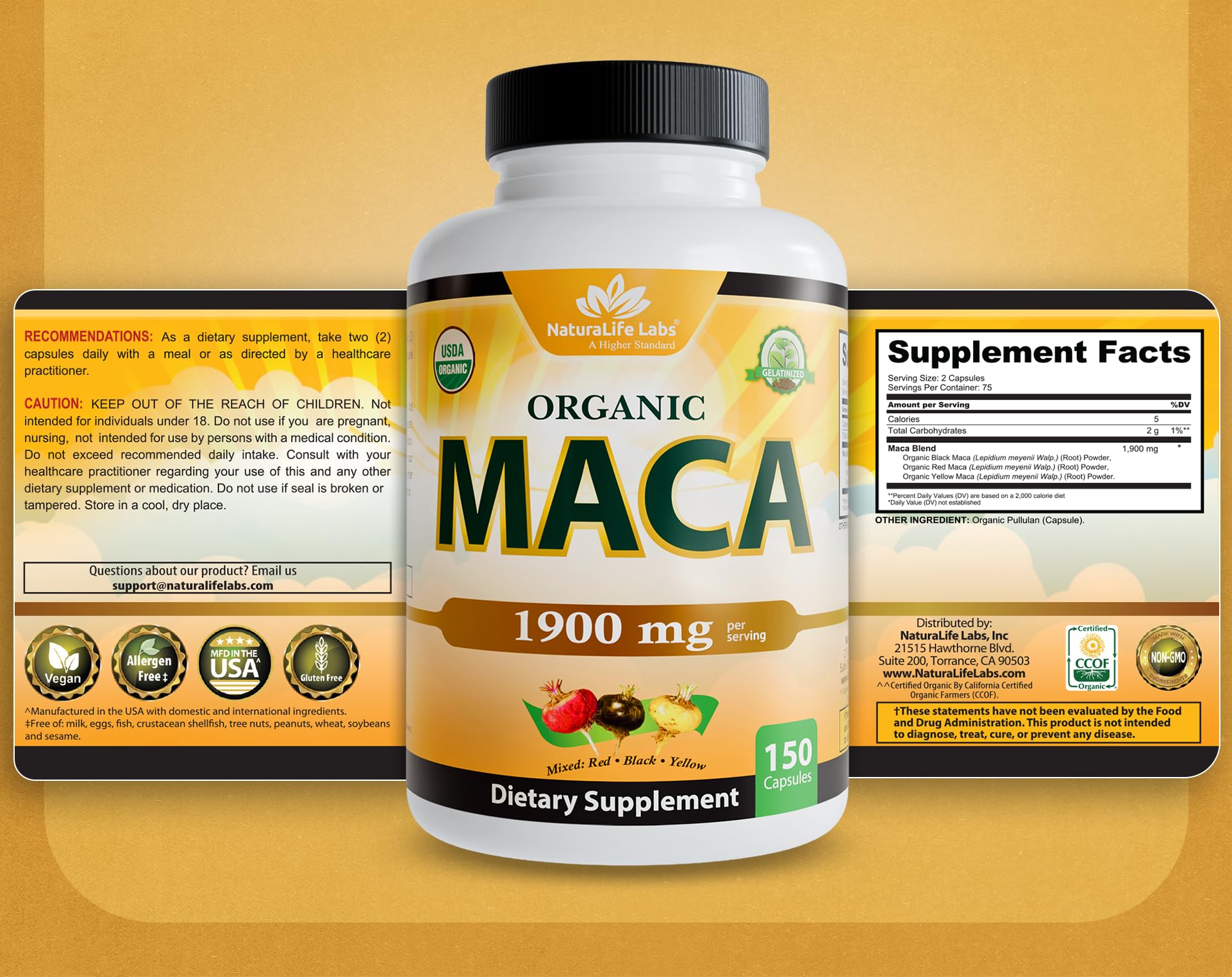 NaturaLife Labs persona activa tomando cápsula integrando suplemento al día