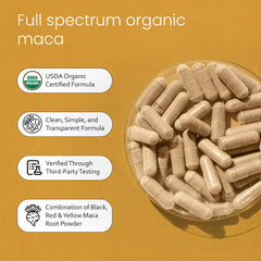 NaturaLife Labs etiqueta con información de ingredientes limpia y certificada