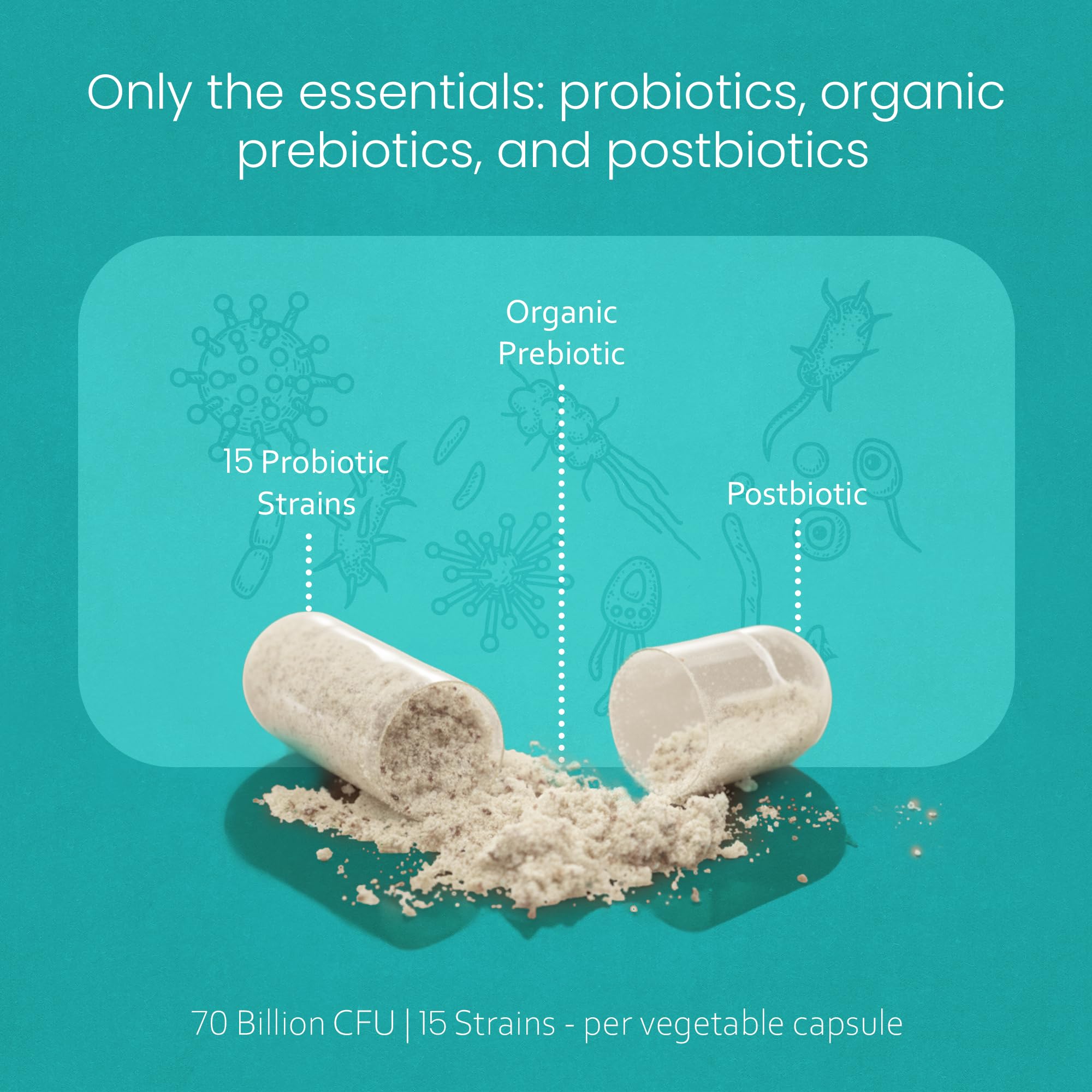 NaturaLife Labs persona tomando cápsula con agua para uso diario práctico