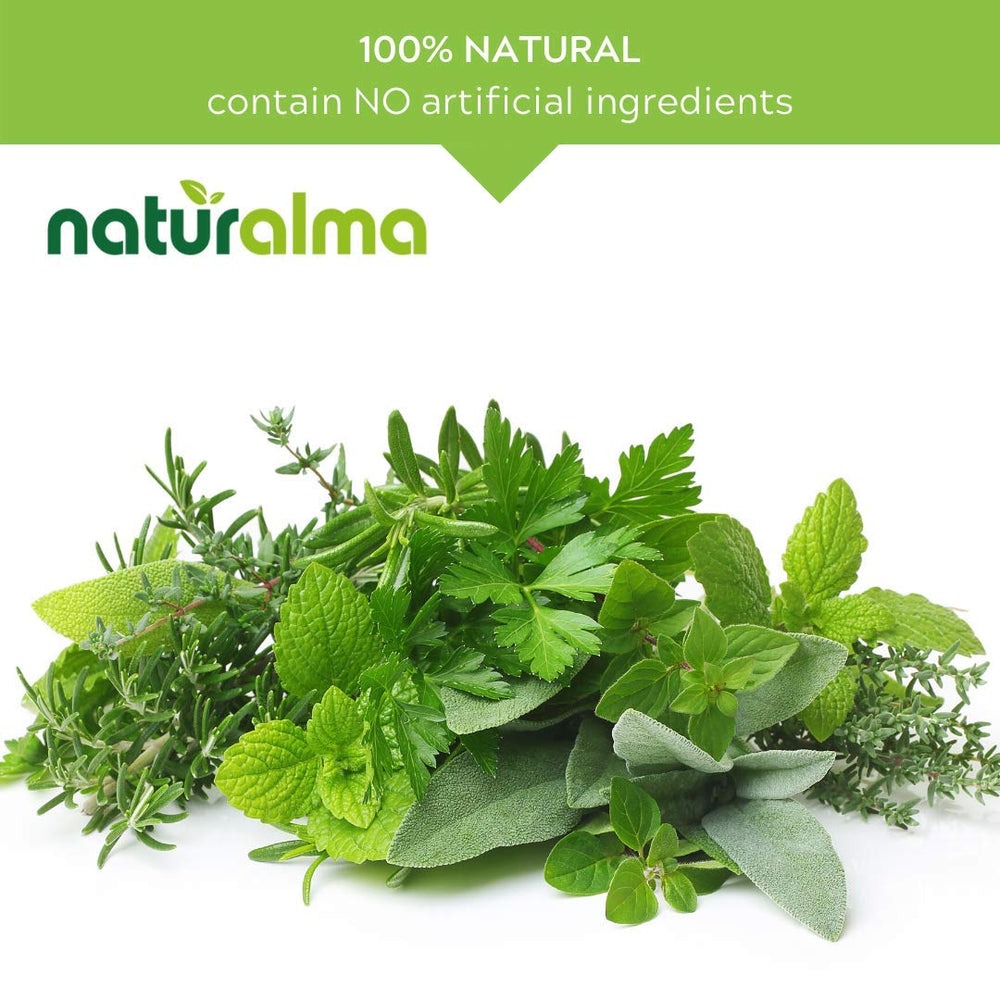 Naturalma etiqueta con información de lote y certificación, confianza