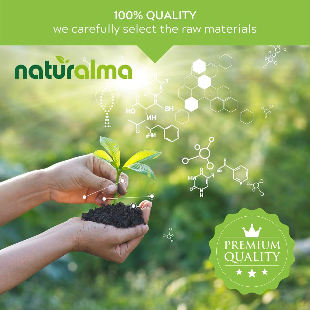 Naturalma caja y frasco con indicación de fabricación en Italia
