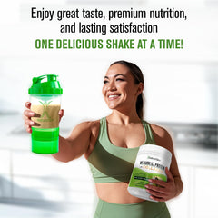 NaturalSlim batido con fruta mostrando versatilidad y sabor mejorado